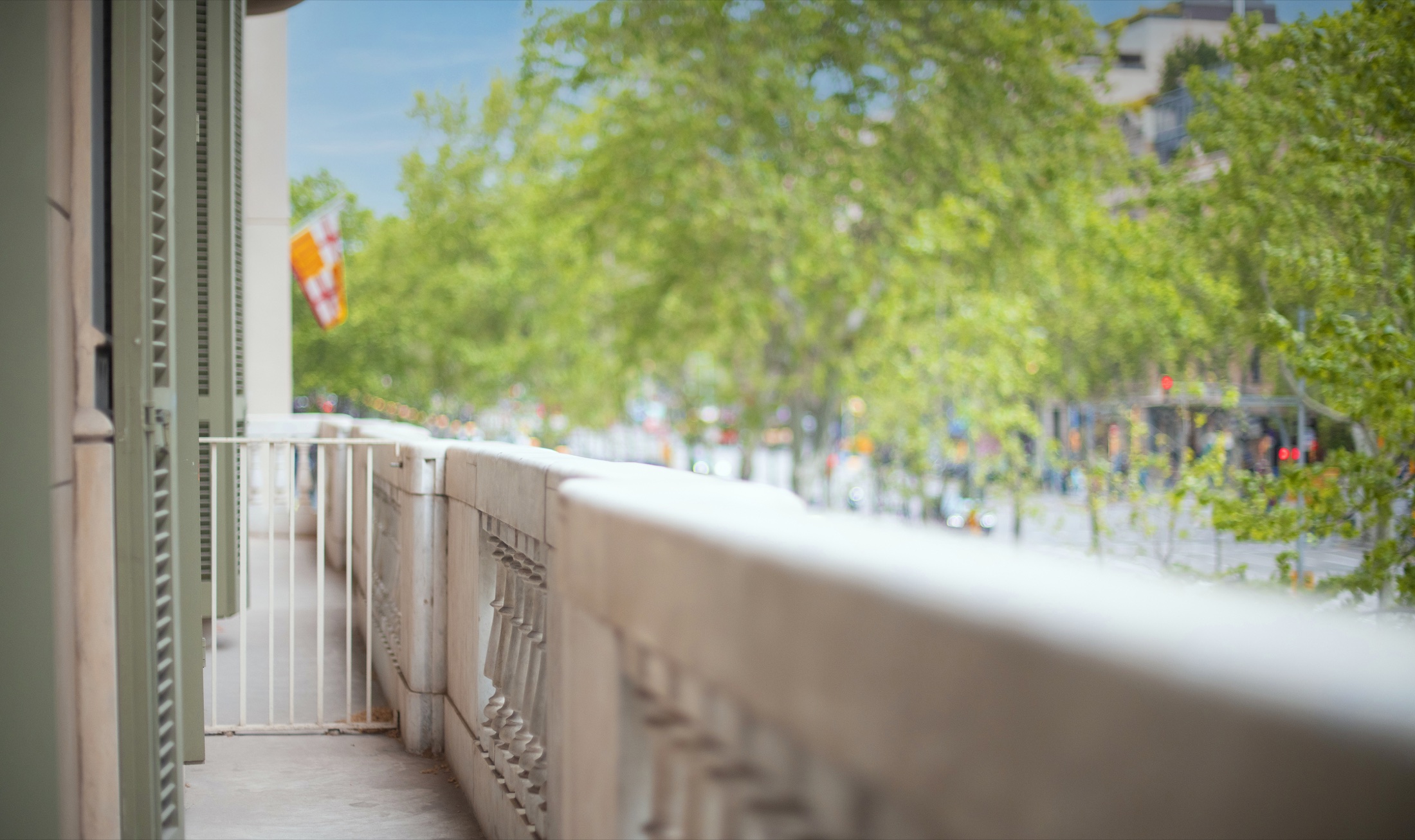 Suite Bella balcó amb vista a Passeig de Gràcia